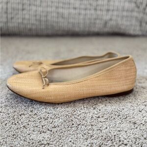 J. Crew Woven Ballet Flats